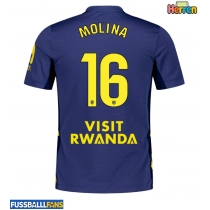 Atletico Madrid Nahuel Molina #16 Auswärtstrikot 2025-26 Kurzarm